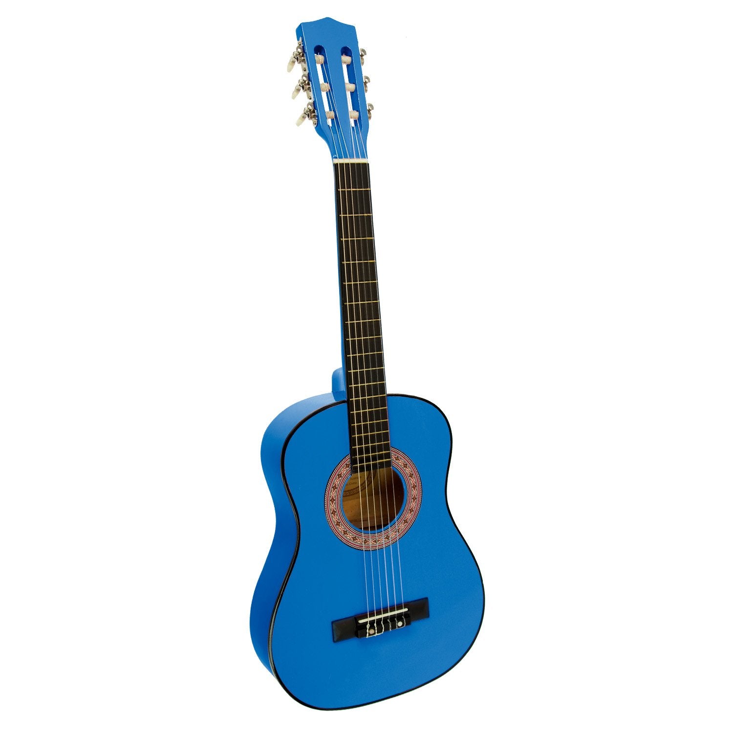 Guitars: Karrera 34in Acoustic Children no cut Guitar - Blue