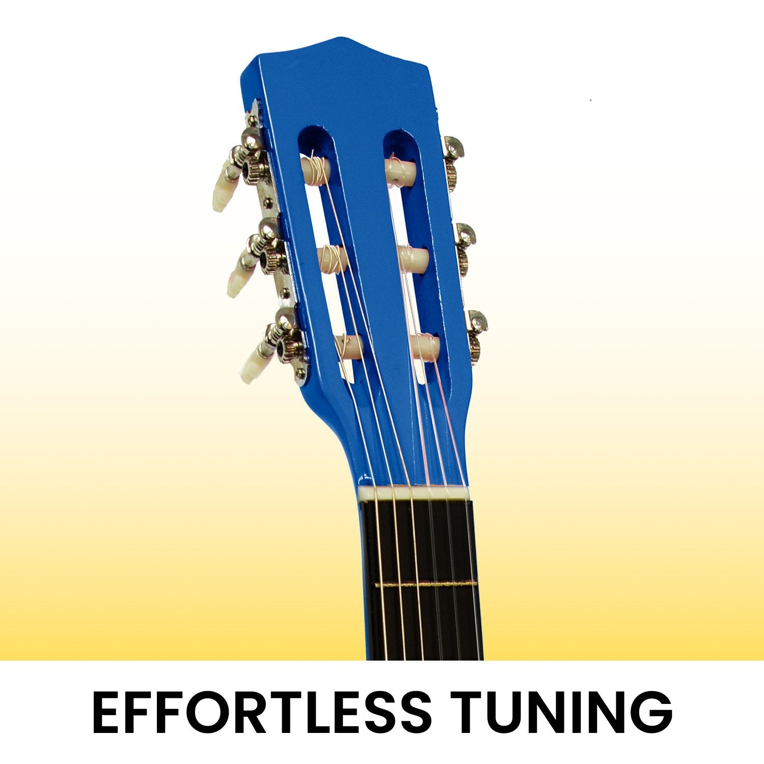 Guitars: Karrera 34in Acoustic Children no cut Guitar - Blue