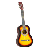 Guitars: Karrera 34in Acoustic Wooden Childrens Guitar - Sunburst