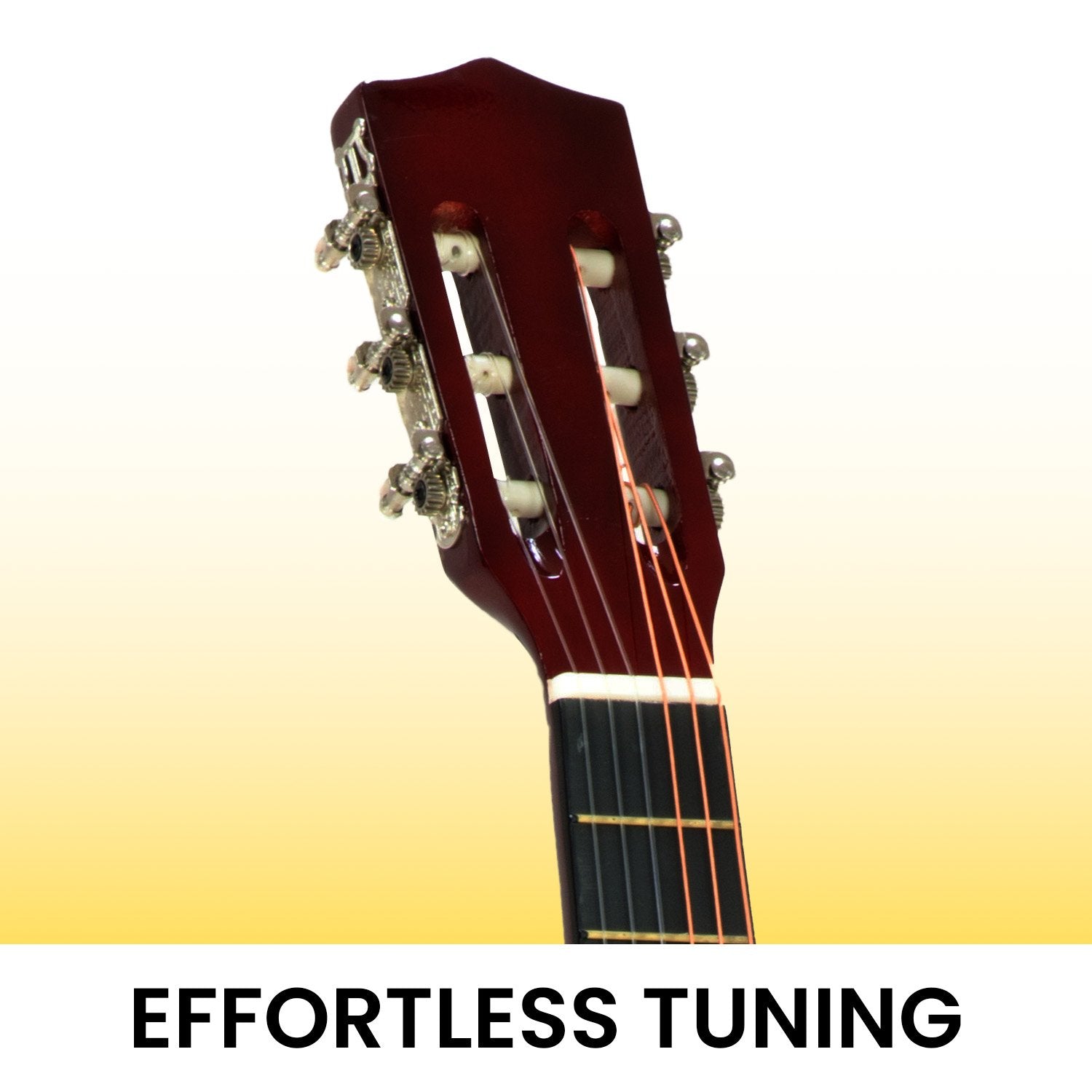 Guitars: Karrera 34in Acoustic Wooden Childrens Guitar - Sunburst