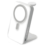 OneAdaptr OneGo White 5 in 1 MagSafe Charging Stand Power Bank