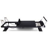 Yoga & Pilates: Powertrain Aria Steel Foldable Pilates Board Reformer Multifunctional Core Exercise Set Ab Trainer With Platform Extender Sitting Box Jumpboard And Footbar For Indoor Outdoor Full Body Fitness Home