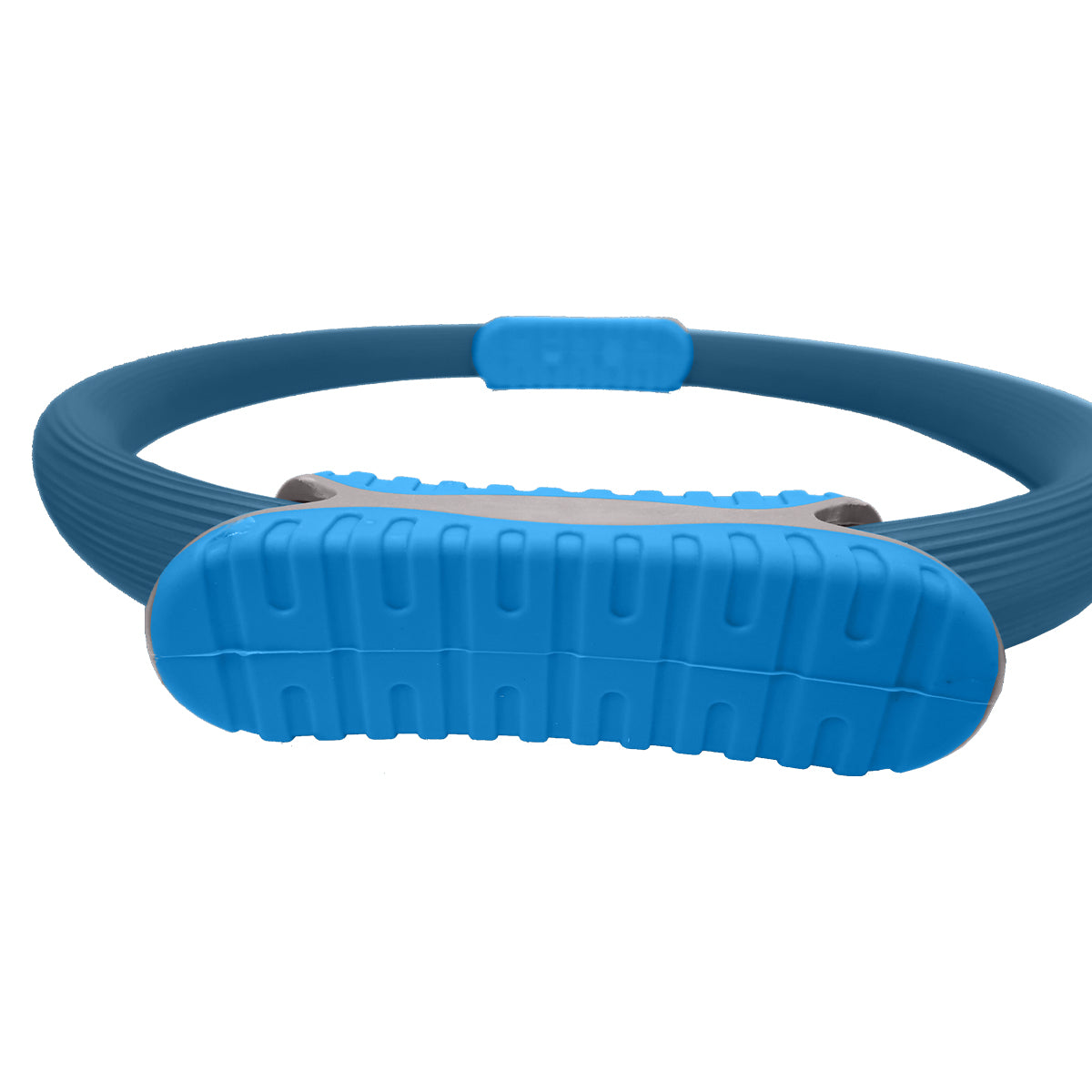 Exercise Bikes: Powertrain Pilates Ring Band Yoga Home Workout Exercise Band Blue