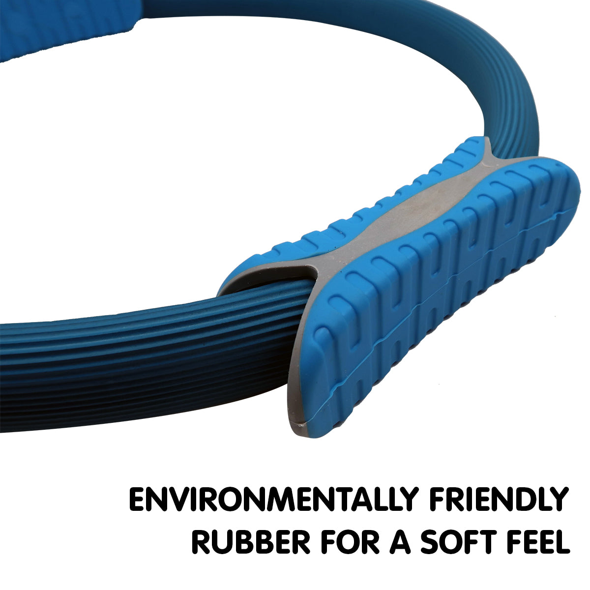 Exercise Bikes: Powertrain Pilates Ring Band Yoga Home Workout Exercise Band Blue