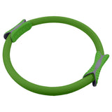 Yoga & Pilates: Powertrain Pilates Ring Band Yoga Home Workout Exercise Band Green