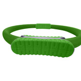 Yoga & Pilates: Powertrain Pilates Ring Band Yoga Home Workout Exercise Band Green
