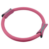 Yoga & Pilates: Powertrain Pilates Ring Band Yoga Home Workout Exercise Band Pink