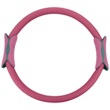 Yoga & Pilates: Powertrain Pilates Ring Band Yoga Home Workout Exercise Band Pink