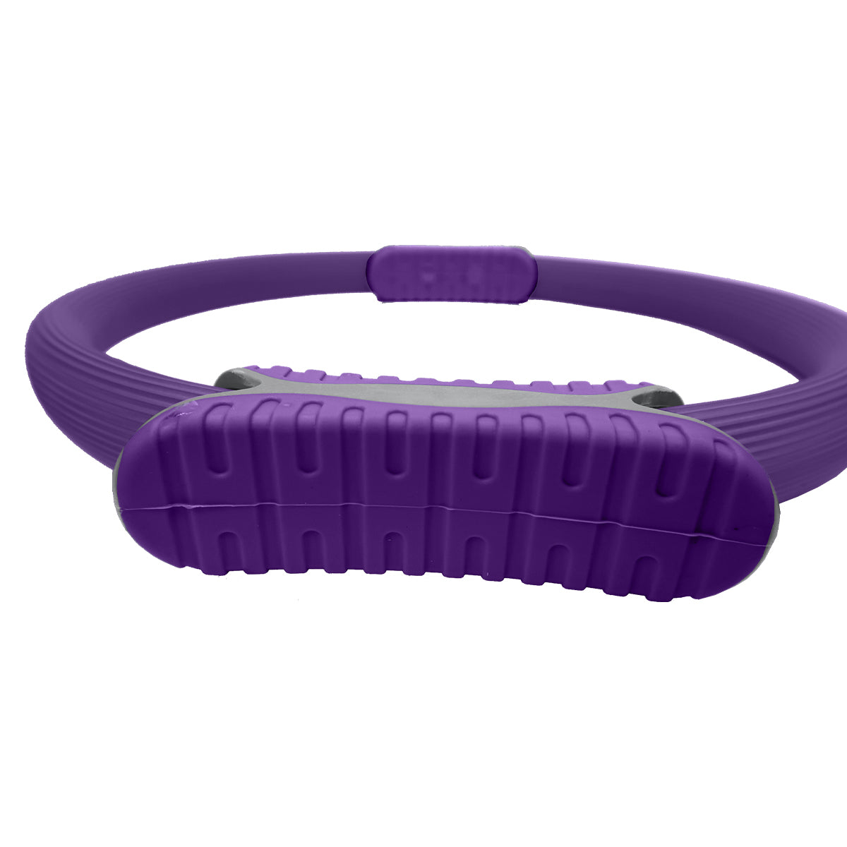 Exercise Bikes: Powertrain Pilates Ring Band Yoga Home Workout Exercise Band Purple