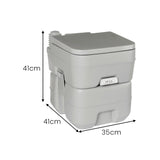 Sewage Pumps: Wallaroo 20l Camping Portable Toilet Press Flush Pump