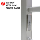 Drying Racks & Hangers: Pronti Heated Towel Rack With Timer Wall-mounted Freestanding Electric 160 Watts