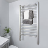 Drying Racks & Hangers: Pronti Heated Towel Rack With Timer Wall-mounted Freestanding Electric 160 Watts