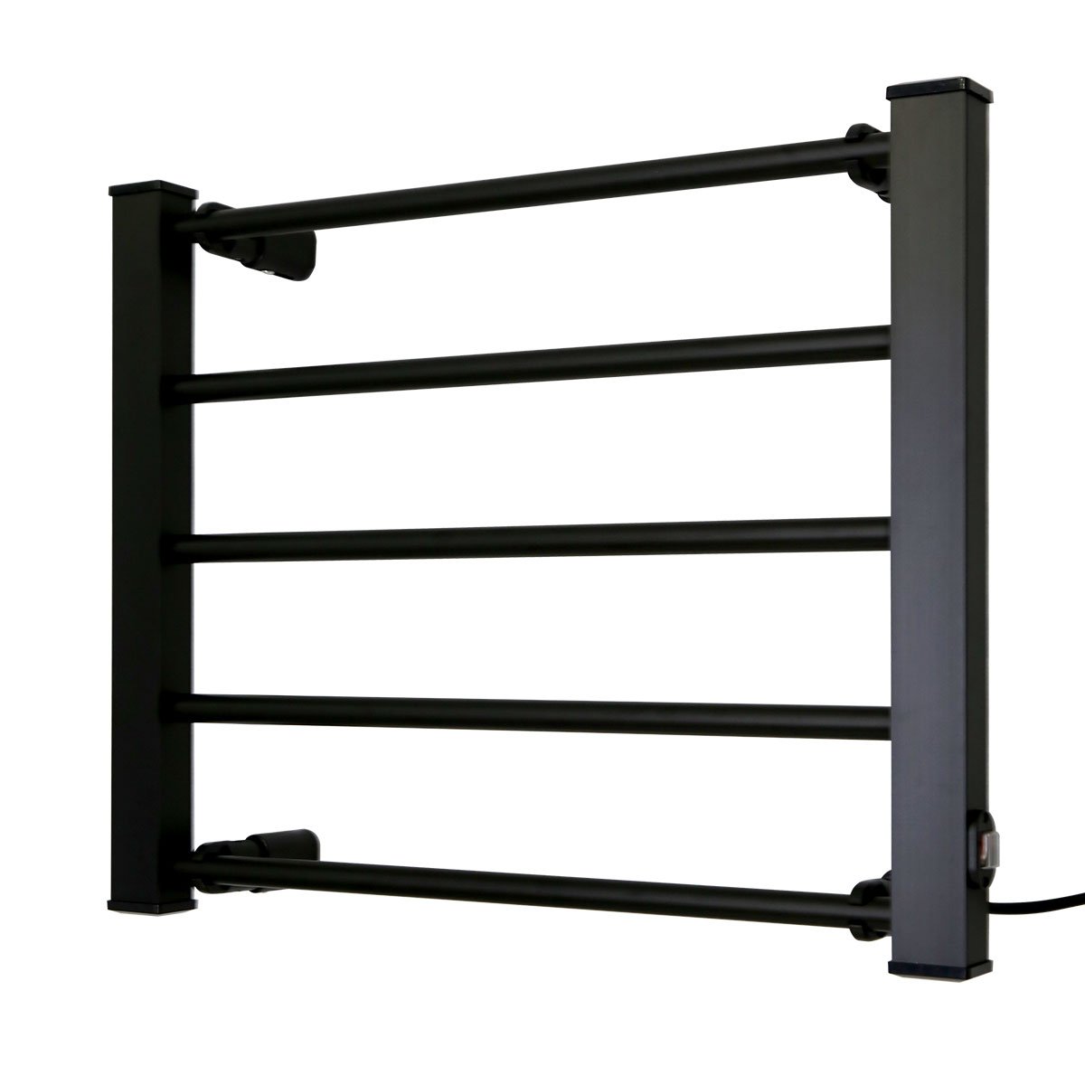 Drying Racks & Hangers: Pronti Heated Towel Rack Electric Bathroom Towel Rails Warmer Ev-90 -black