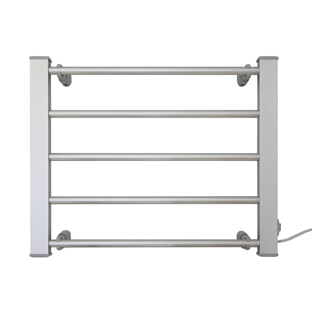Drying Racks & Hangers: Pronti Heated Towel Rack Electric Bathroom Towel Rails Warmer Ev-90- Silver