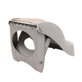 Dog Steps & Ramps: Furtastic Foldable Pet Stairs In Grey - 38cm Dog Ladder Cat Ramp