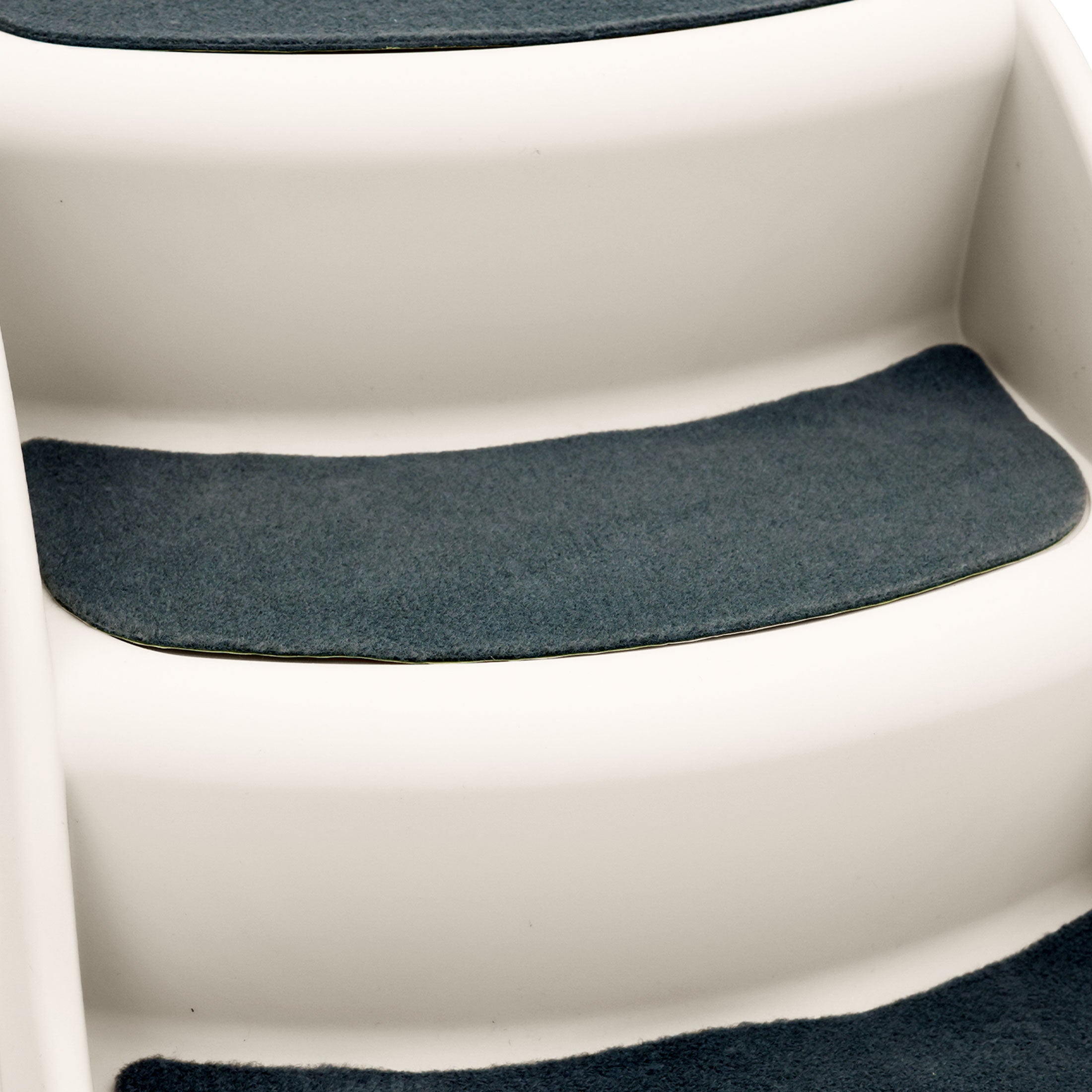 Dog Steps & Ramps: Furtastic 38cm Foldable Pet Stairs Ramp - White