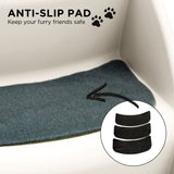 Dog Steps & Ramps: Furtastic 38cm Foldable Pet Stairs Ramp - White