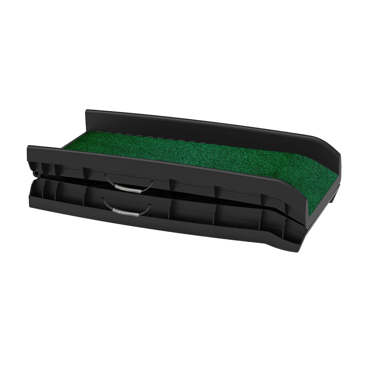 Dog Steps & Ramps: Furtastic Foldable Dog Ramp with Poly-Grass Grip Surface Non-Slip UV Protection