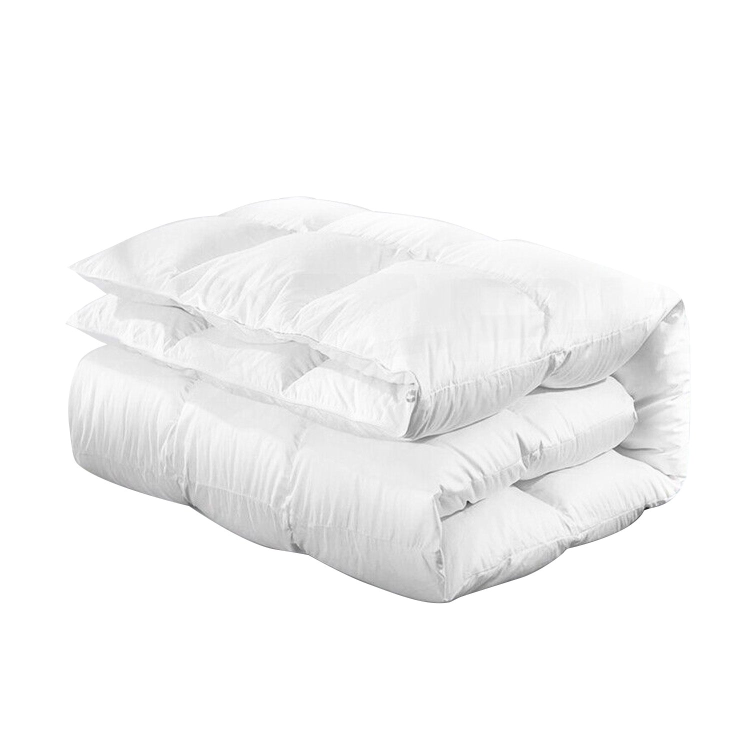 Quilts & Duvets: Laura Hill 500GSM Duck Down Feather Quilt Comforter Doona - Queen