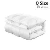 Quilts & Duvets: Laura Hill 500GSM Duck Down Feather Quilt Comforter Doona - Queen