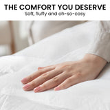 Quilts & Duvets: Laura Hill 500GSM Duck Down Feather Quilt Comforter Doona - Queen
