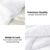 Quilts & Duvets: Laura Hill 500GSM Duck Down Feather Quilt Comforter Doona - Queen
