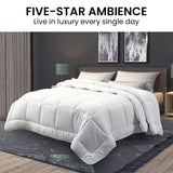 Quilts & Duvets: Laura Hill 700GSM Goose Down Feather Comforter Doona - Super King
