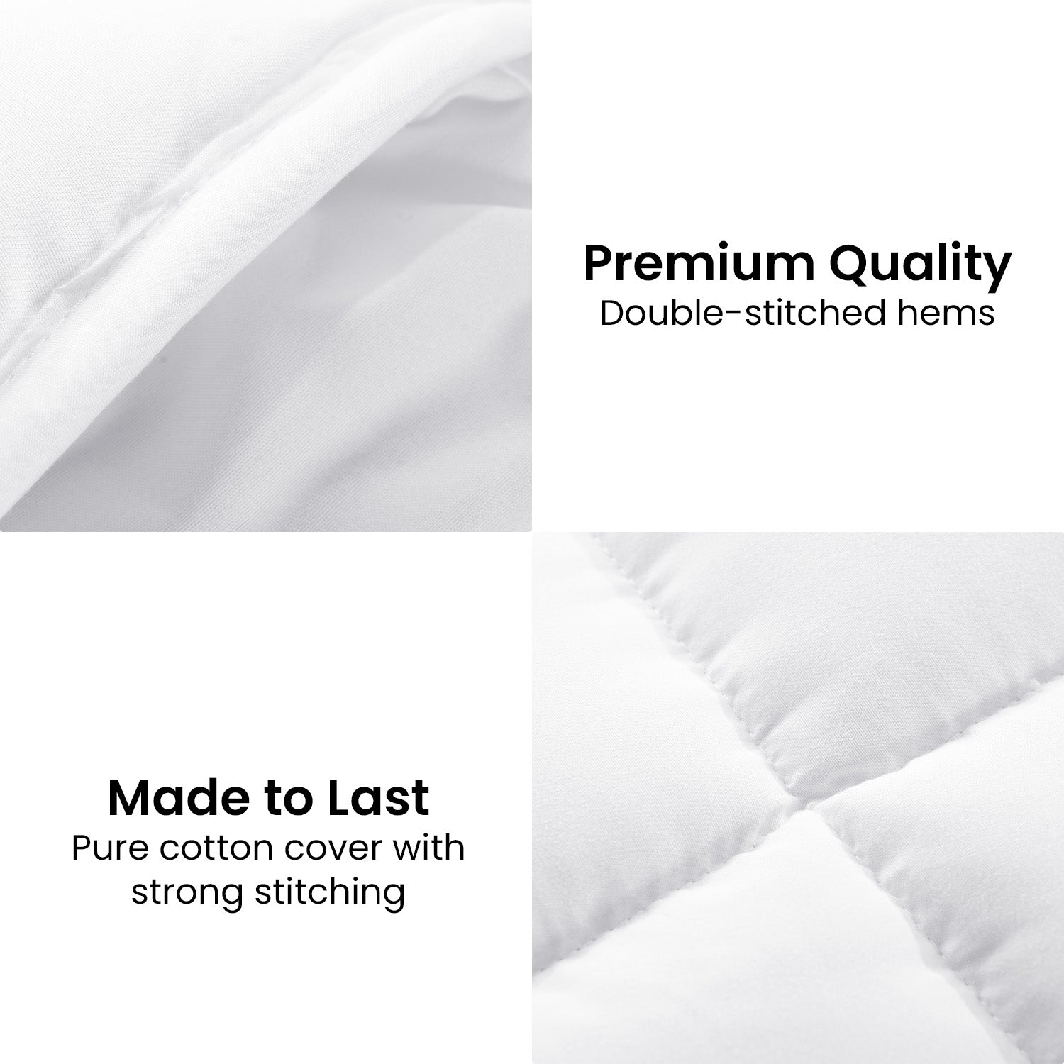 Quilts & Duvets: Laura Hill 700GSM Goose Down Feather Comforter Doona - Super King