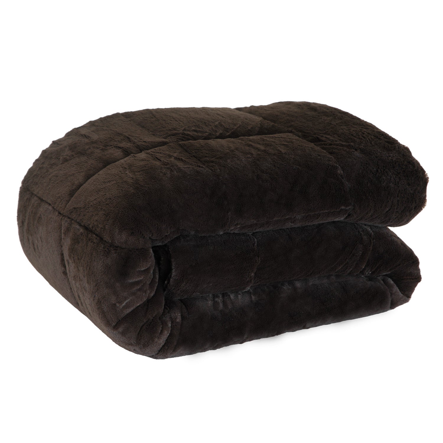 Quilts & Duvets: Laura Hill 600GSM Faux Mink Comforter Quilt Duvet Doona - Queen