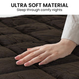 Quilts & Duvets: Laura Hill 600GSM Faux Mink Comforter Quilt Duvet Doona - Queen