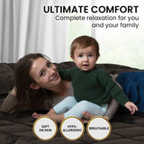 Quilts & Duvets: Laura Hill 600GSM Faux Mink Comforter Quilt Duvet Doona - Queen