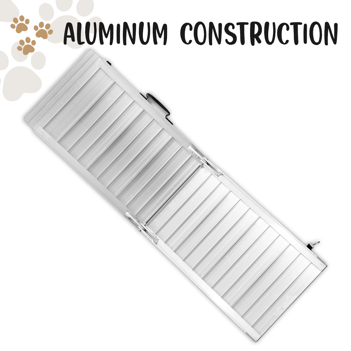 Dog Steps & Ramps: Klika Foldable Aluminium Dog Ramp - 122 x 38 cm