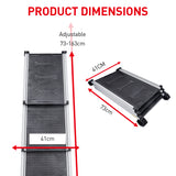 Dog Steps & Ramps: Furtastic Heavy-Duty Aluminium Telescopic Dog Pet Ramp