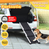 Dog Steps & Ramps: Furtastic Heavy-Duty Aluminium Telescopic Dog Pet Ramp