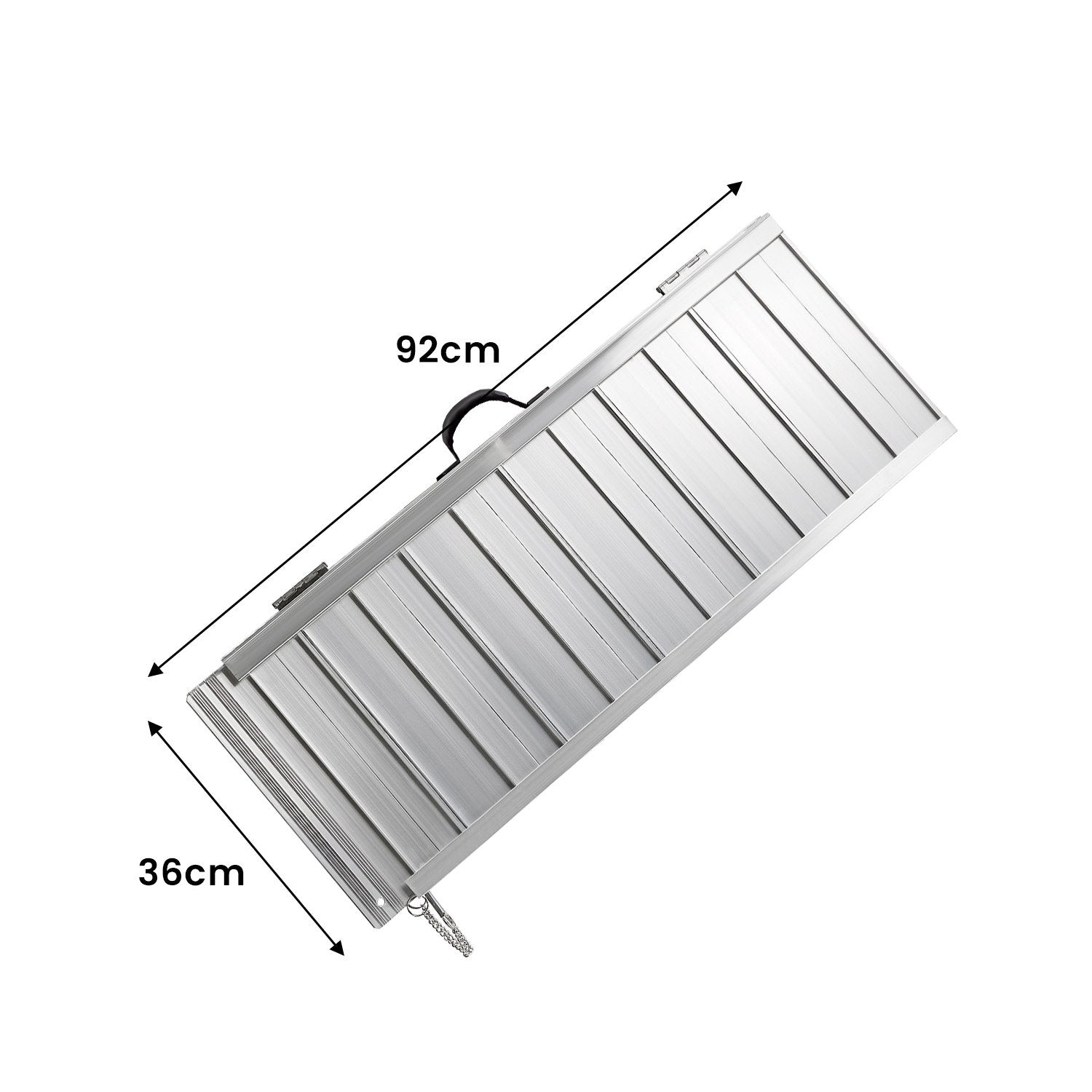 Mobility & Accessibility: Kartrite 3ft Aluminium Foldable Wheelchair Ramp R01