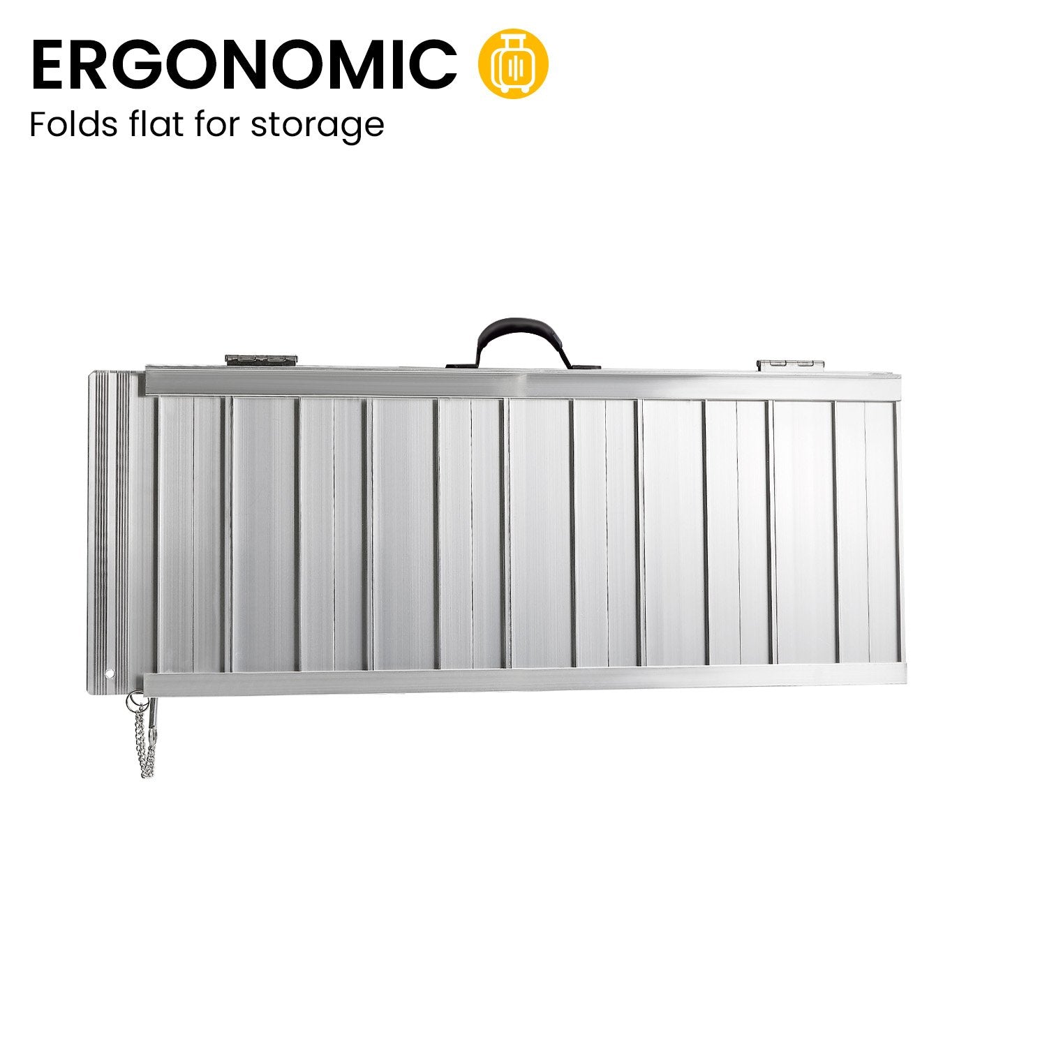Mobility & Accessibility: Kartrite 3ft Aluminium Foldable Wheelchair Ramp R01