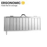 Mobility & Accessibility: Kartrite 3ft Aluminium Foldable Wheelchair Ramp R01