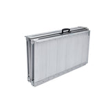 Automotive Loading Ramps: Kartrite 5ft Aluminium Foldable Wheelchair Ramp Non-Slip R02 Silver