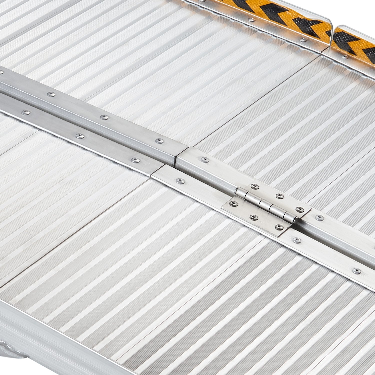 Mobility & Accessibility: Kartrite 6ft Aluminium Foldable Wheelchair Ramp Non-Slip R02 Silver
