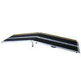Dog Steps & Ramps: Kartrite Folding Aluminium Wheelchair Ramp 10FT Portable Mobility Access Ramp