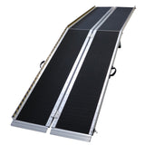 Dog Steps & Ramps: Kartrite Folding Aluminium Wheelchair Ramp 10FT Portable Mobility Access Ramp