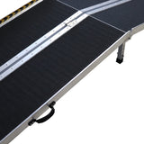 Dog Steps & Ramps: Kartrite Folding Aluminium Wheelchair Ramp 10FT Portable Mobility Access Ramp