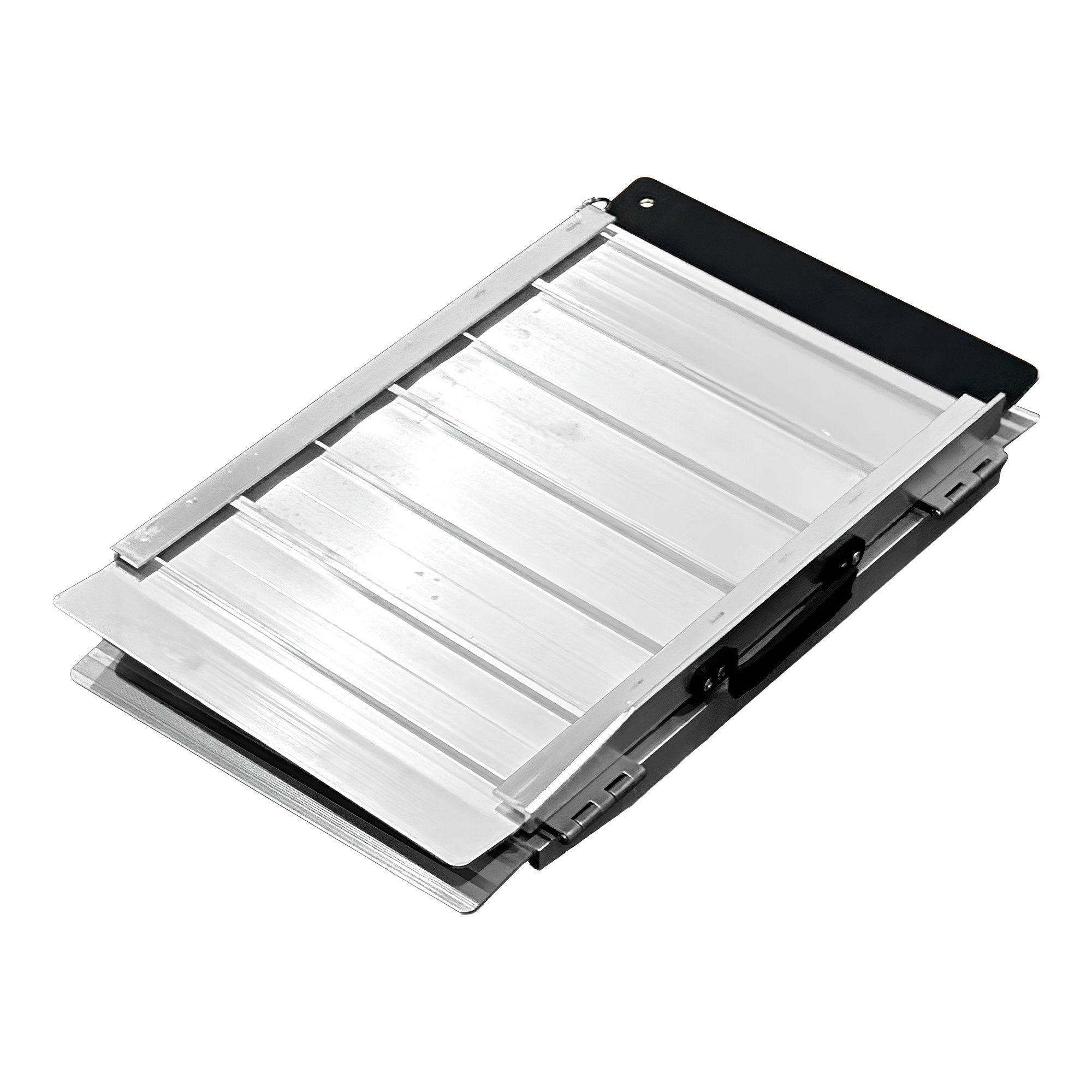 Mobility & Accessibility: Kartrite Aluminium Wheelchair Ramp 2FT Mobility Ramp with High Grip Surface Safety Side Rails Locking Pin & Carry Handle