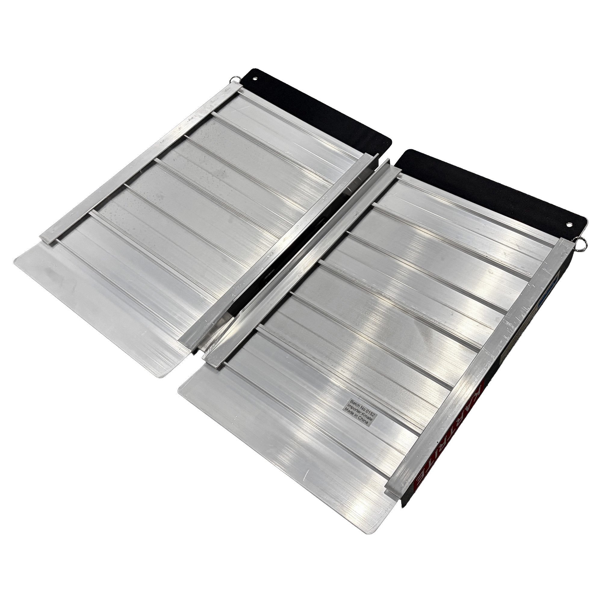 Mobility & Accessibility: Kartrite Aluminium Wheelchair Ramp 2FT Mobility Ramp with High Grip Surface Safety Side Rails Locking Pin & Carry Handle