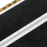Mobility & Accessibility: Kartrite Aluminium Wheelchair Ramp 2FT Mobility Ramp with High Grip Surface Safety Side Rails Locking Pin & Carry Handle