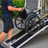 Automotive Loading Ramps: Kartrite Folding Aluminium Wheelchair Ramp 5FT Portable Mobility Access Ramp