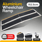 Automotive Loading Ramps: Kartrite Folding Aluminium Wheelchair Ramp 5FT Portable Mobility Access Ramp