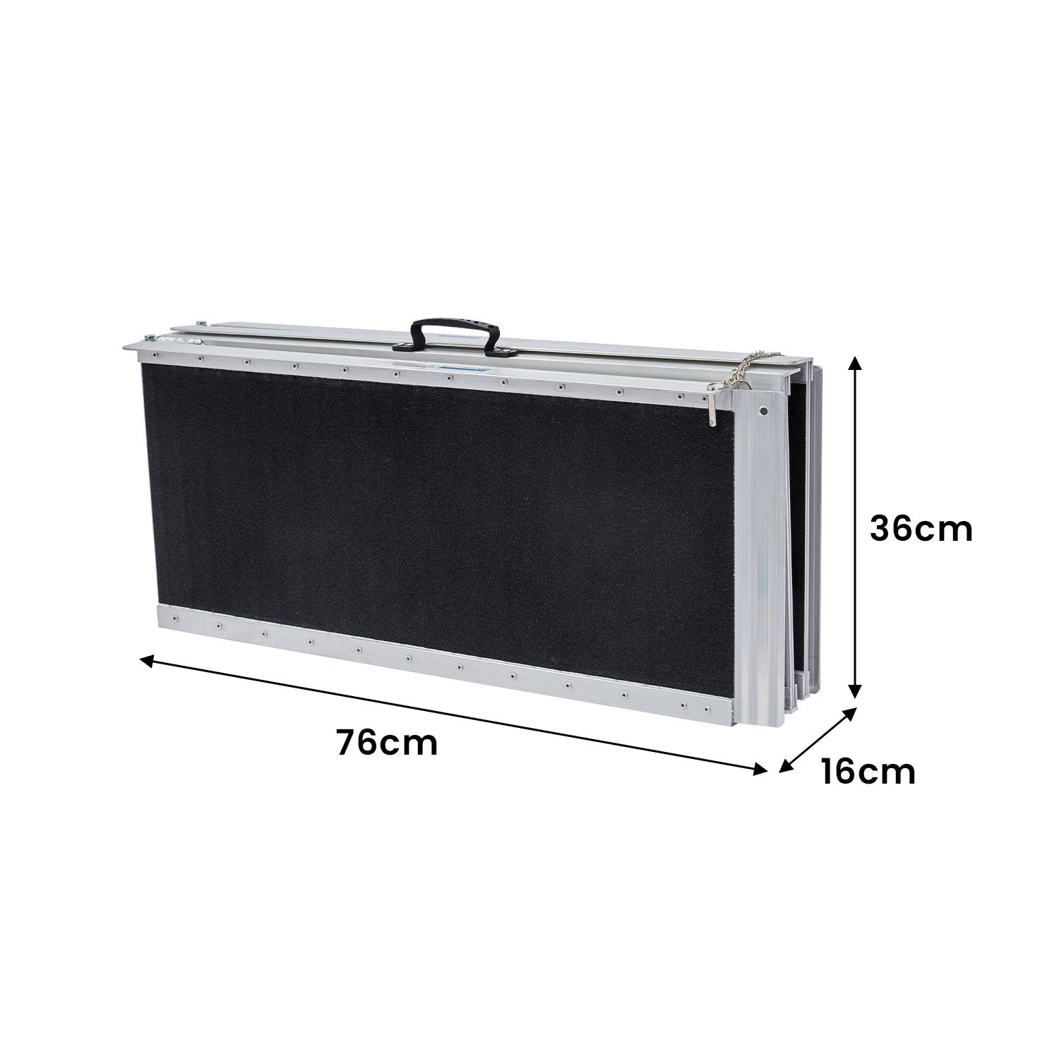 Automotive Loading Ramps: Kartrite Folding Aluminium Wheelchair Ramp 5FT Portable Mobility Access Ramp