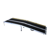 Dog Steps & Ramps: Kartrite Folding Aluminium Wheelchair Ramp 8FT Portable Mobility Access Ramp