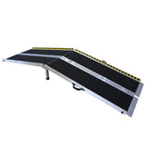 Dog Steps & Ramps: Kartrite Folding Aluminium Wheelchair Ramp 8FT Portable Mobility Access Ramp
